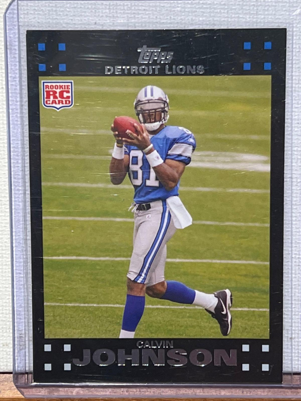 2007 Topps Calvin Johnson Rookie