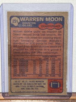 1985 Topps Warren Moon