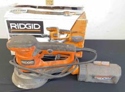 Ridgid 6 in Random Orbit Sander (tested works)