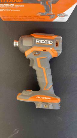 Ridgid Brushless 18V 6-Mode impact driver (tested works)