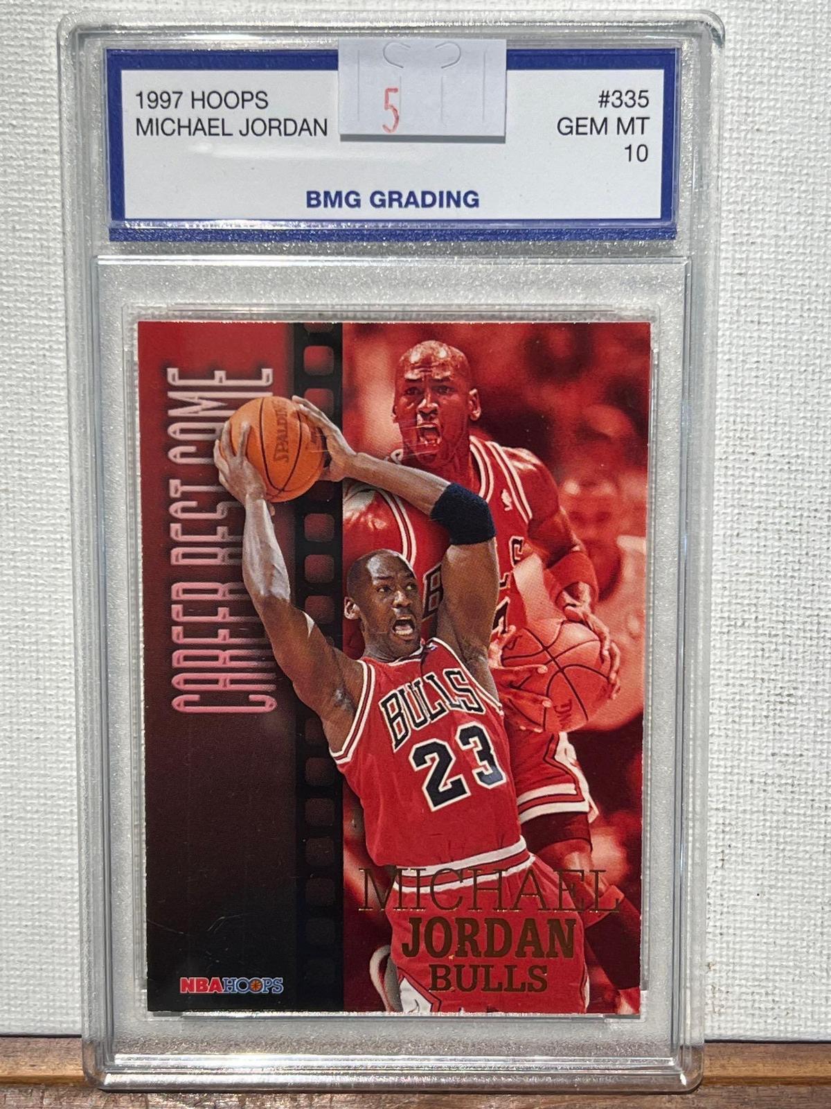 1997 HOOPS MICHAEL JORDAN BMG 10