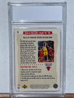 1996 COLLECTORS CHOICE MICHAEL JORDAN BMG 10