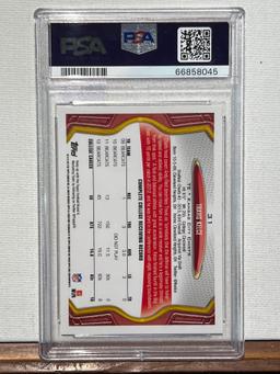 2013 TOPPS TRAVIS KELCE Rookie PSA 10