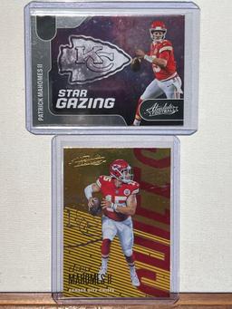 Lot of 2 2018 and 2022 Patrick Mahomes