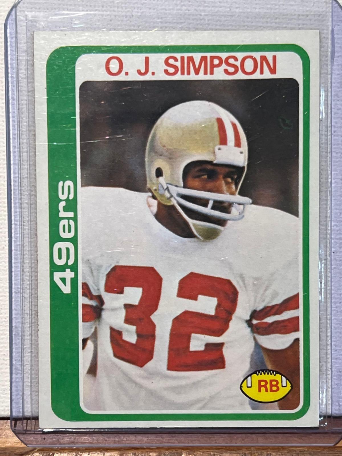 1978 Topps OJ Simpson