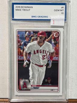 2019 BOWMAN MIKE TROUT BMG 10