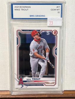 2021 BOWMAN MIKE TROUT BMG 10