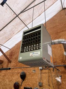 Modine gas heater - propane