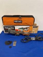 Ridgid jobMax 4 amp multi-tool kit with tool-free head