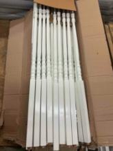 white spindles