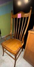 Nice vintage straight back chair