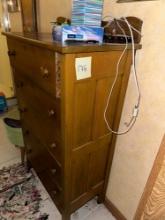 chest of drawers, possibly oak vintage