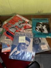 lot of very nice vintage sheet music