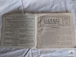 Two Antique Carriage maker Catalogues