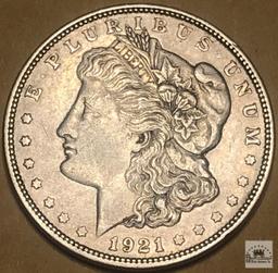 1921-D Morgan Silver Dollar