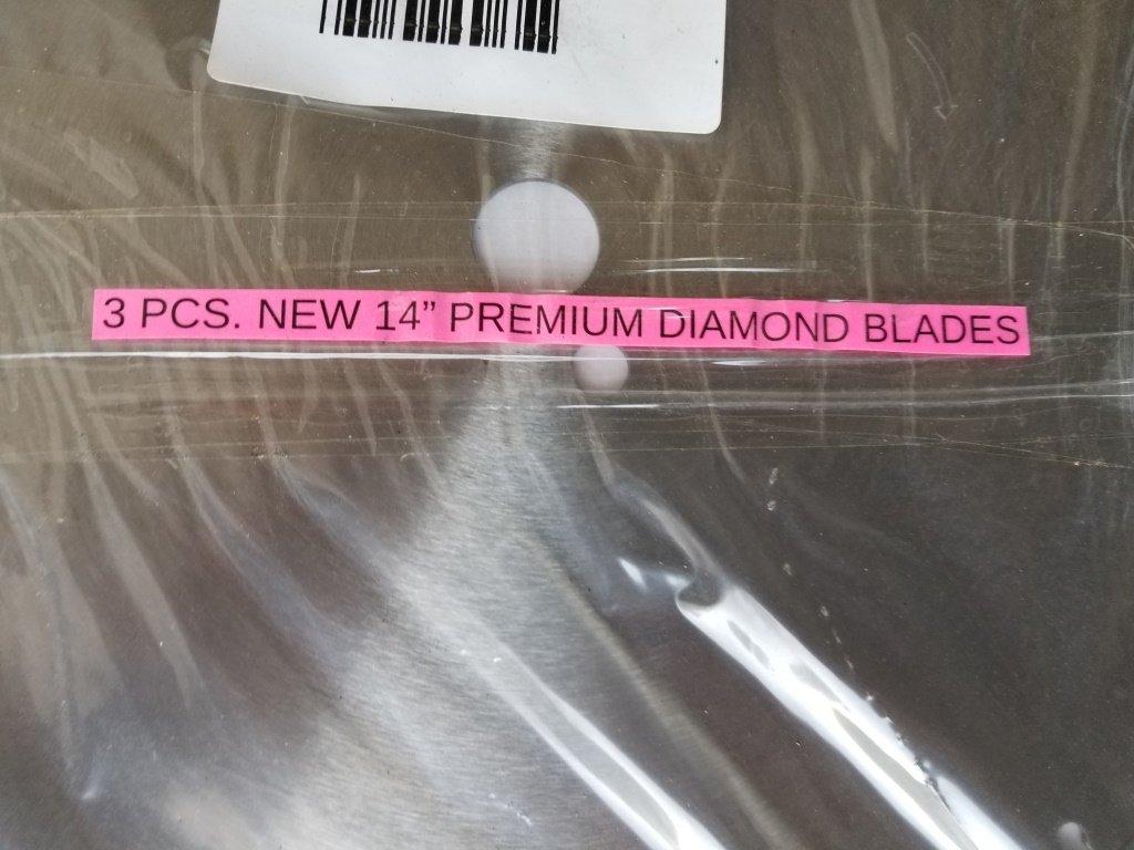 14" Premium  Diamond Blades