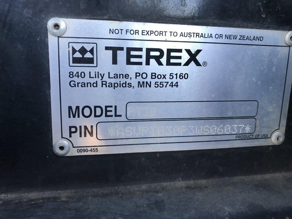 2013 Terex PT30 Compact Track Loader