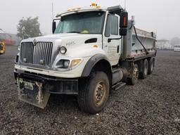 2007 International 7600 Tri-Axle Dump Truck