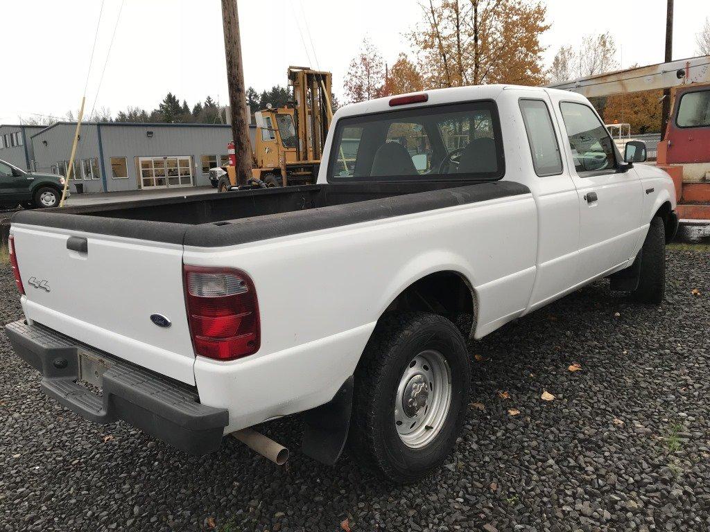 2002 Ford Ranger Extra Cab 4x4 Pickup