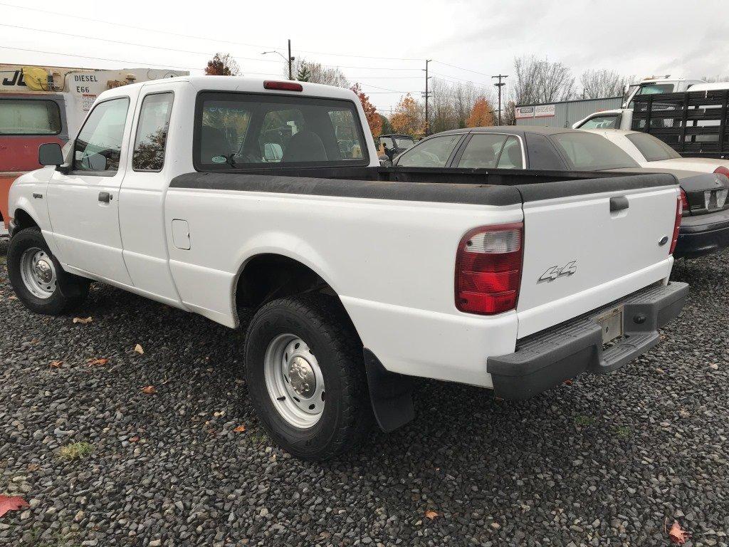 2002 Ford Ranger Extra Cab 4x4 Pickup