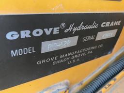 1978 Grove RT522 Rough Terrain Crane