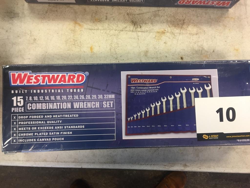 Westward Combination Wrench Set