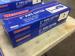 Westward 2 in. Pipe Cutters, Qty 2