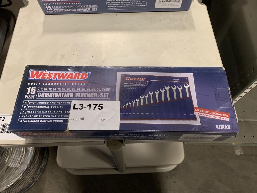 Westward 15pc. Combo Wrench Set