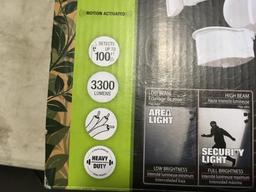 LED Motion Activated Security Light