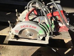 Skilsaw Circular Saws, Qty. 3