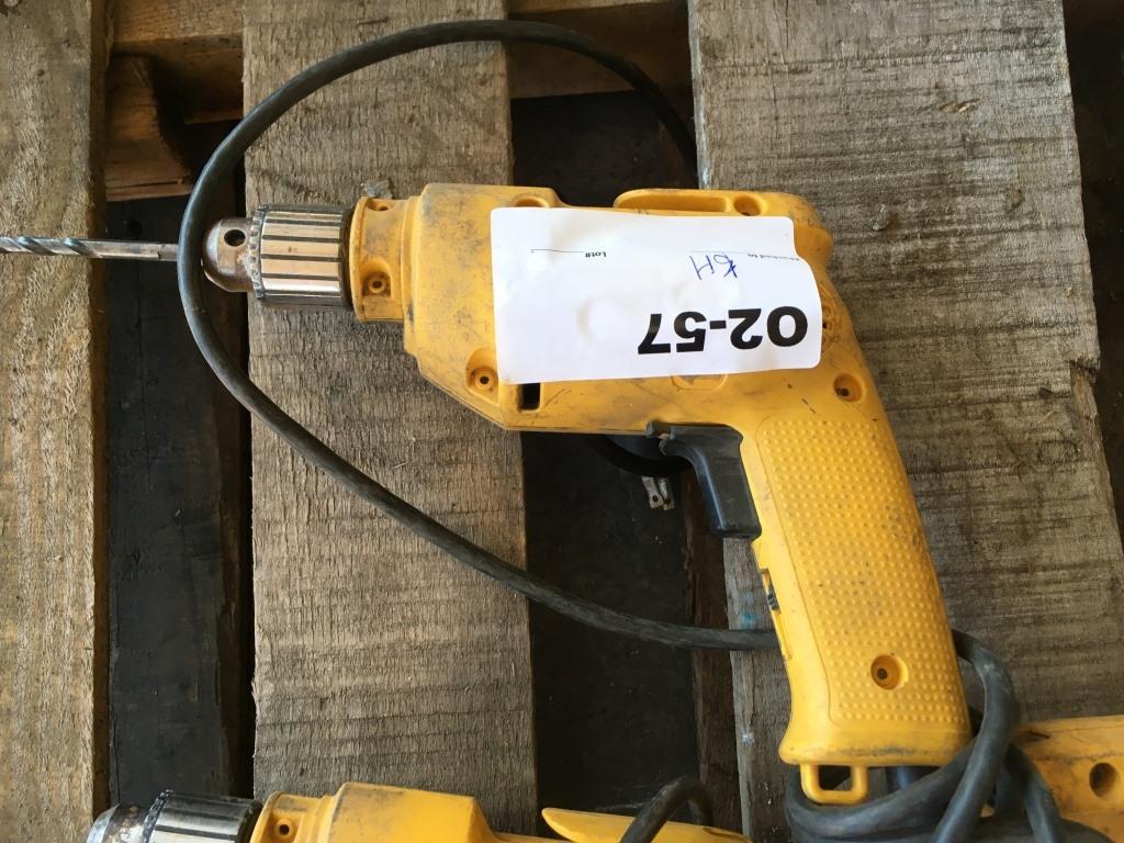 Dewalt VSR Drills, Qty. 3