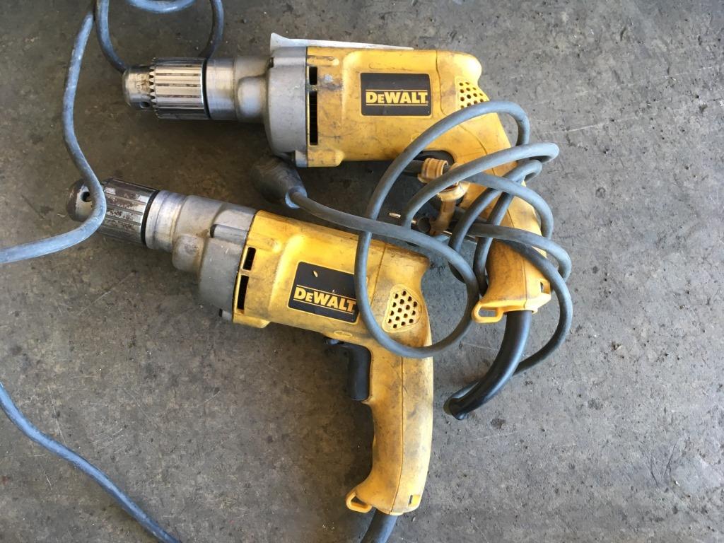 Dewalt VSR Drills, Qty. 3