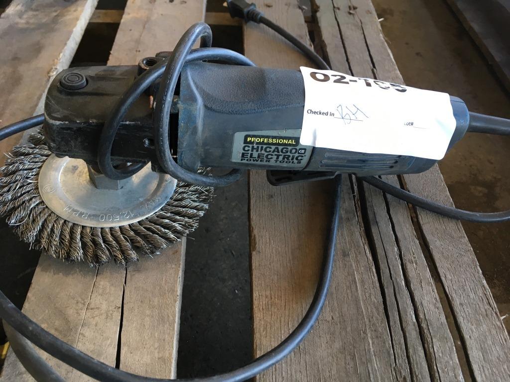 Metabo & Chicago Electric Angle Grinders