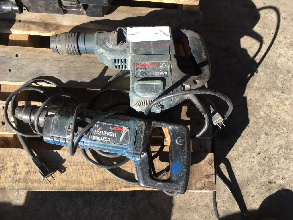 Bosch Rotary Hammers, Qty. 2