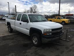 2002 Chevrolet 2500 HD Extra Cab Pickup