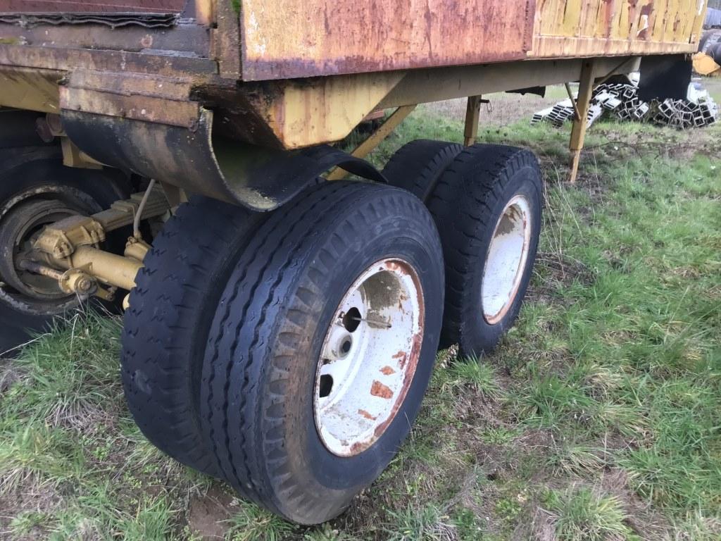 Gallion T/A End Dump Trailer