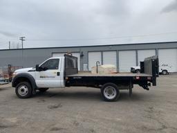 2013 Ford F450 XL SD Flatbed Truck