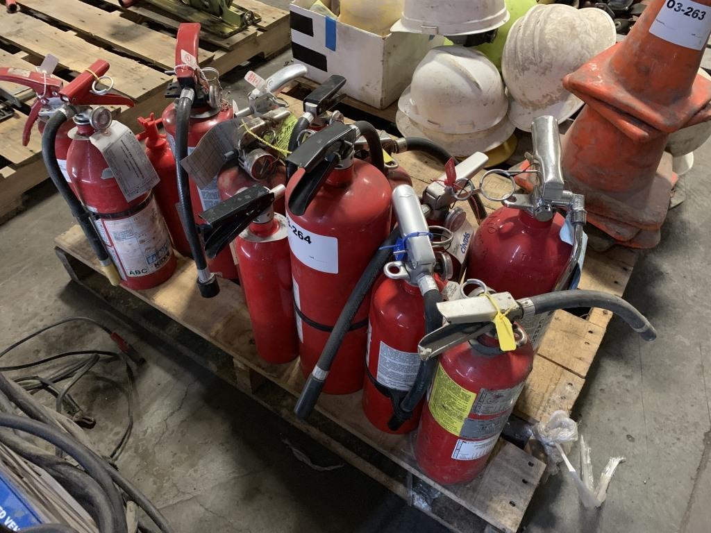 Fire Extinguishers , Qty 14