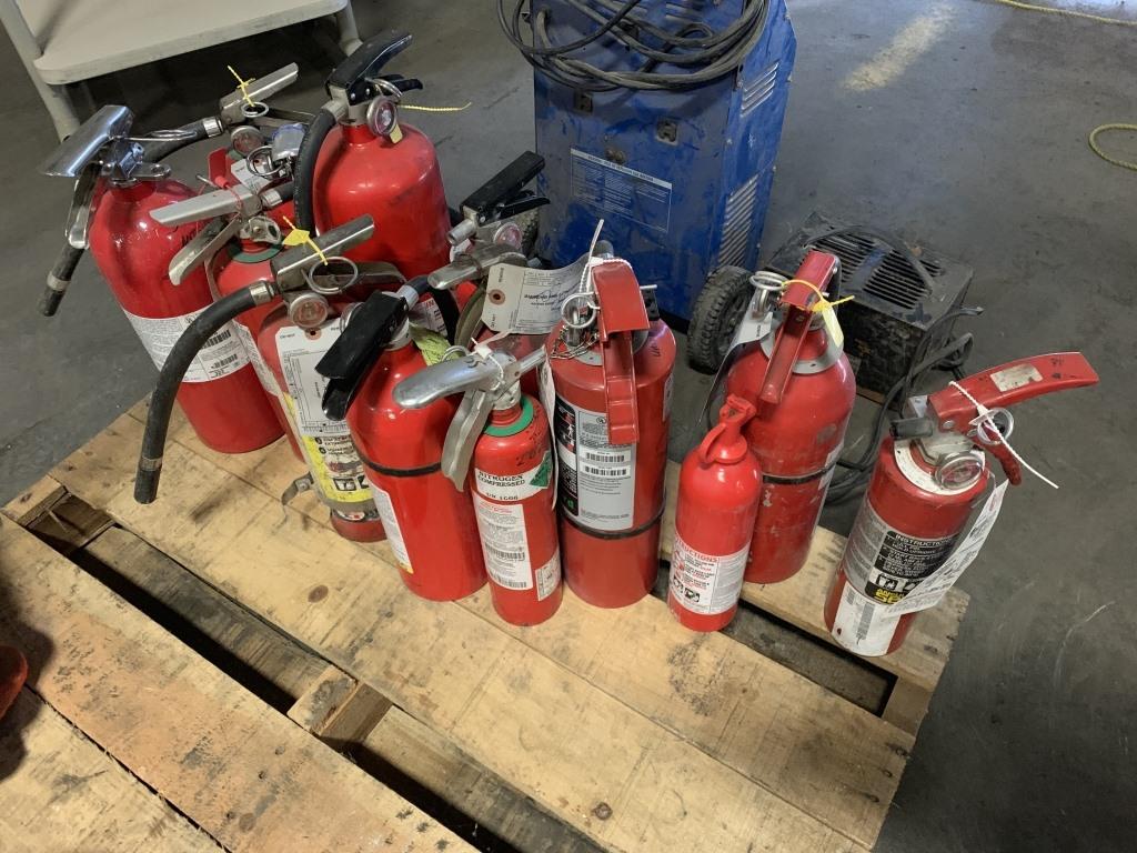 Fire Extinguishers , Qty 14