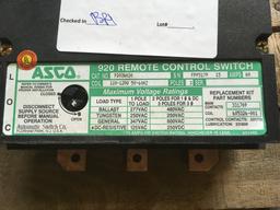 ASCO 920 Remote Control Switch