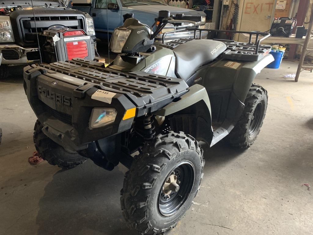 2009 Polaris 500 H.O Sportsman AWD ATV