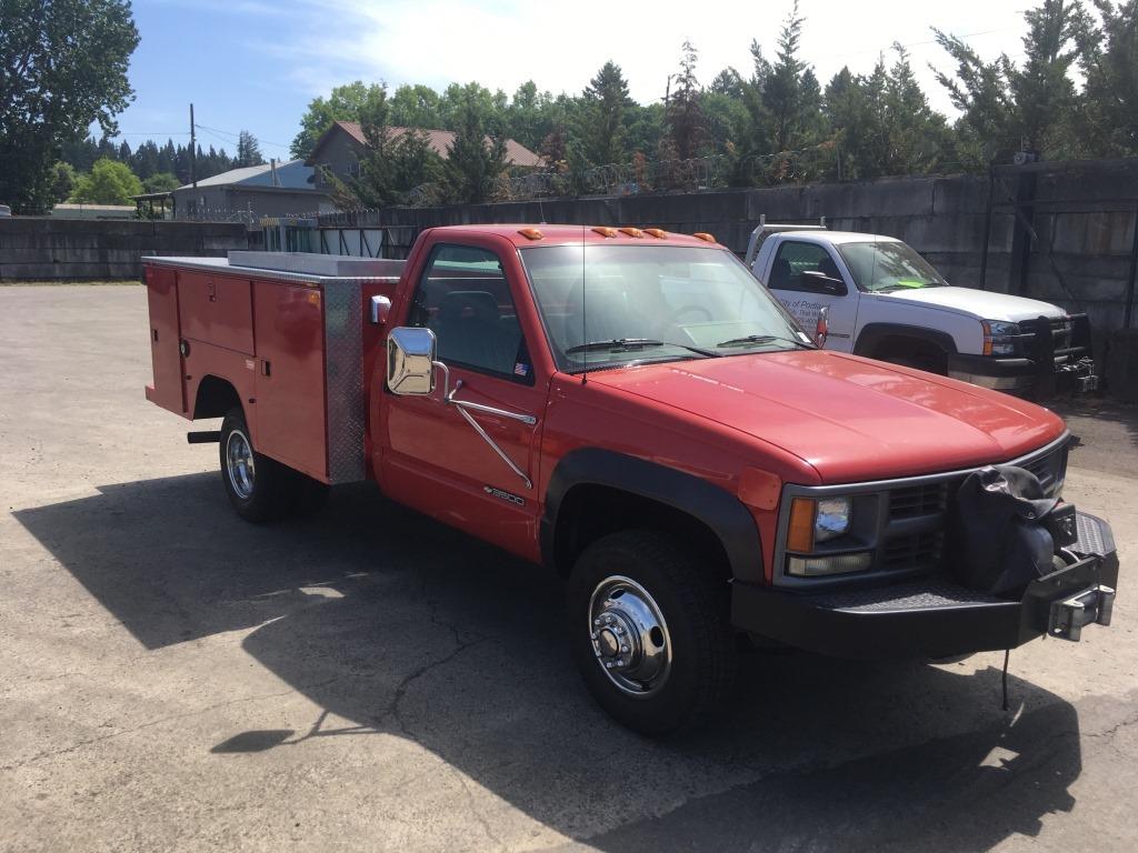 1994 Chevrolet 3500 4x4 Utility Truck