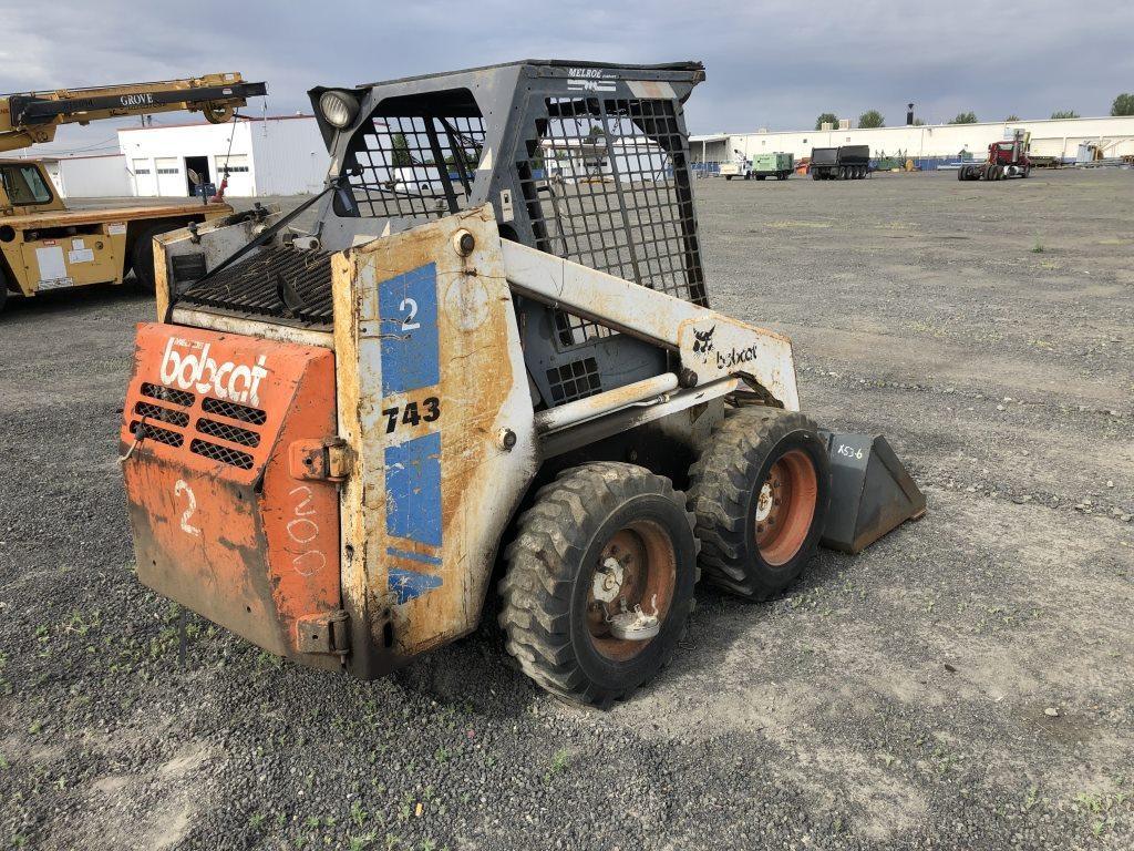 1989 Bobcat 743 Skid Steer Loader