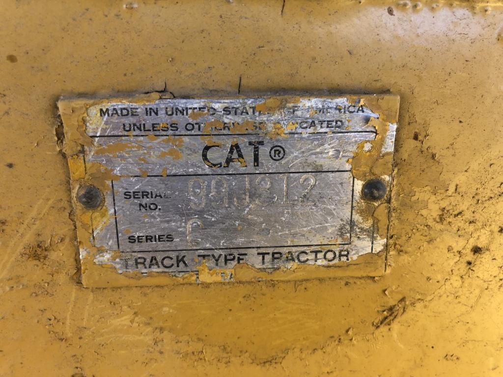 1968 Caterpillar D6C Crawler Dozer