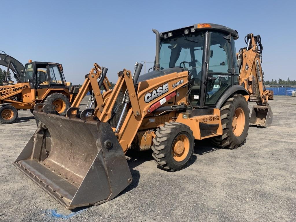 2012 Case 580N 4x4 Loader Backhoe