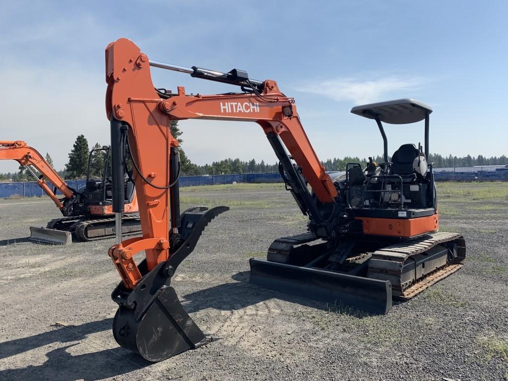 2008 Hitachi ZX50U-3 Mini Hydraulic Excavator