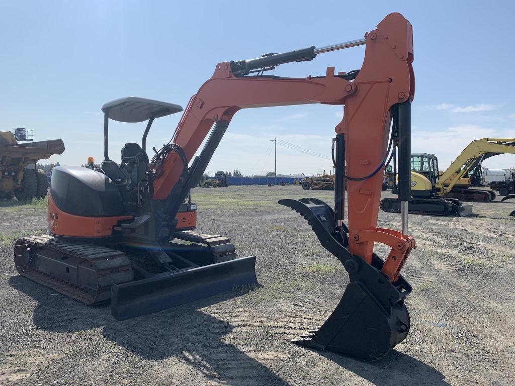 2008 Hitachi ZX50U-3 Mini Hydraulic Excavator