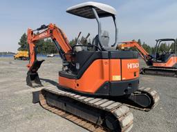 2008 Hitachi ZX50U-3 Mini Hydraulic Excavator