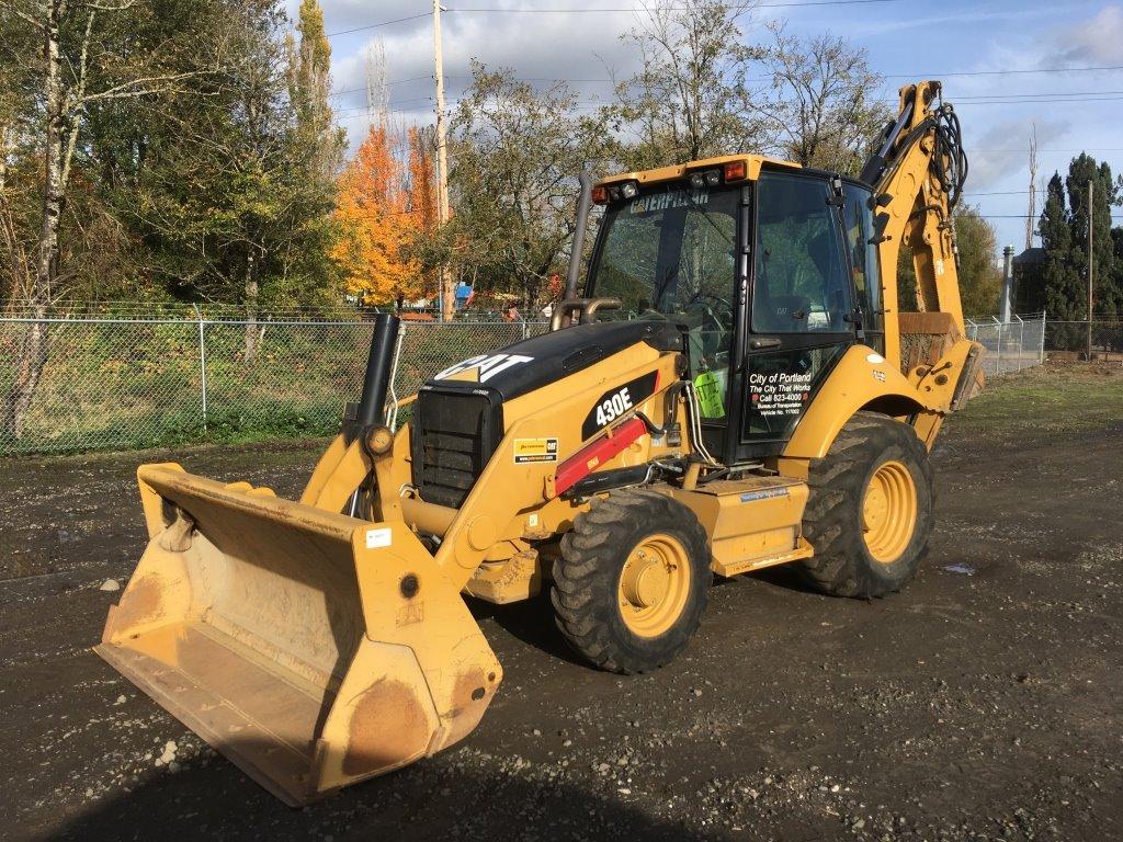 2011 Caterpillar 430E 4x4 Loader Backhoe