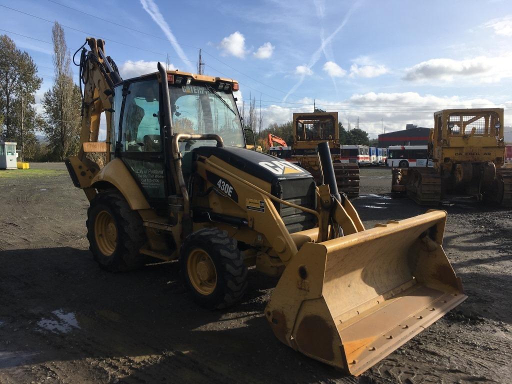 2011 Caterpillar 430E 4x4 Loader Backhoe